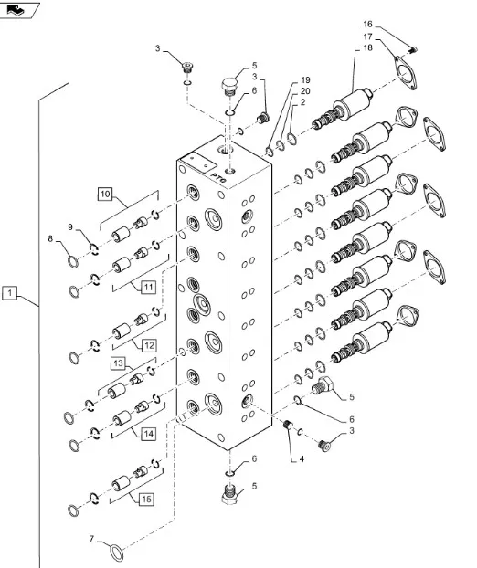 87350432 - клапан