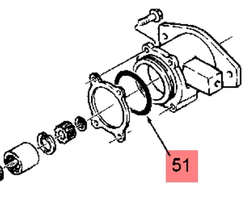 86001337 - Уплотнительное О-кольцо